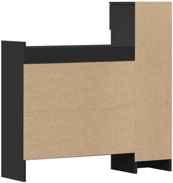 vidaXL Schuhschrank Schwarz 100,5x28x100 cm Holzwerkstoff 840423 Bild 8
