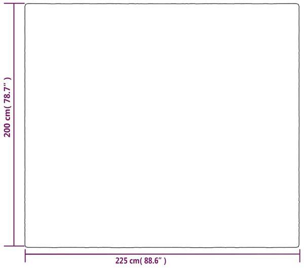 vidaXL Gewichtsdecke Stoff, 1x Gewichtsdecke, 1x Bezug, Grau, 200x225 cm, Baumwolle, 13 kg Bild 7