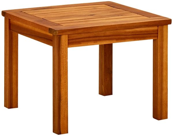 vidaXL Garten-Couchtisch 45x45x36 cm Massivholz Akazie 316394