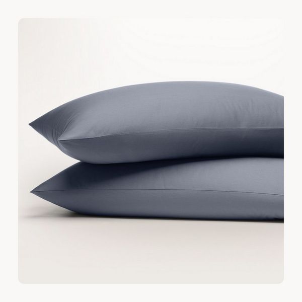 Seralino Seitenschläferkissenbezug Mako Satin Kissenbezug (100% Bio Baumwolle) weich, hautfreundlich, (2 Stück), Fairtrade/ GOTS zertifizierte uni Kissenhülle mit Reißverschluss