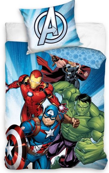 Marvel Avengers Bettwäsche 150 x 210 cm - 100 % Baumwolle
