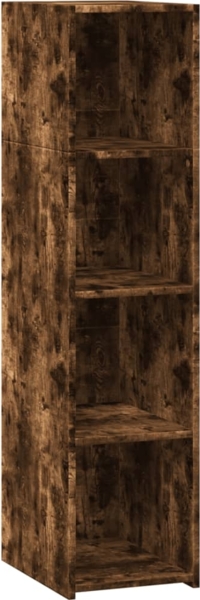 vidaXL Highboard Räuchereiche 30x41x124 cm Holzwerkstoff 846380
