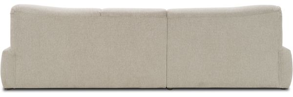 DOMO Collection Cesena, Ecksofa, Microfaser hellgrau, 175 x 288 cm Bild 5