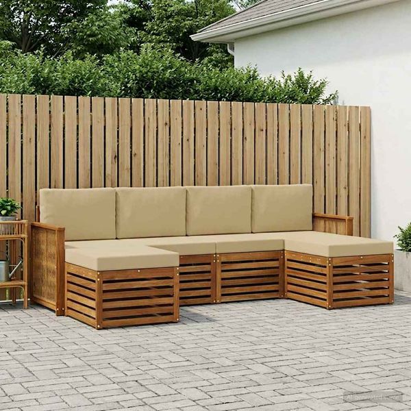 vidaXL Sofagarnituren Massivholz Akazie 3384689