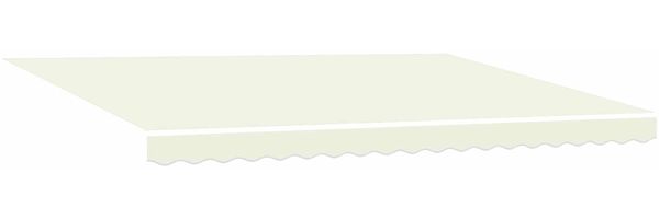 vidaXL Elektrische ausziehbare Markise Creme und Anthrazit 4,5 x 3,5 m 3421637 Bild 5