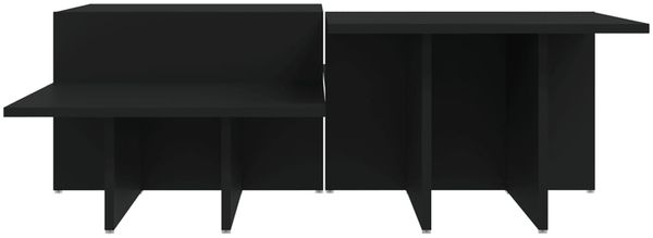 vidaXL Couchtische 2 Stk. Schwarz Holzwerkstoff 3216150 Bild 5