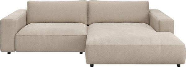 Musterring Ecksofa MR LUCIA, Charakterstarker Lounge-Komfort von Musterring, XXL-Longchair, erstklassige Kammerkissen & zeitloser Look
