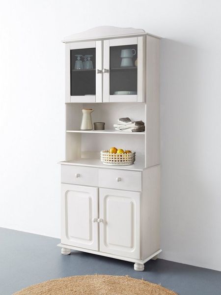 Home affaire Buffet Mette (2-St) Mit grosser Schublade und viel Stauraum hinter 4 Türen, Höhe 181cm
