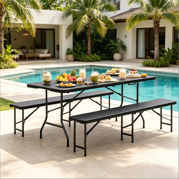 Bier Gartenmöbel Set,Klappbar Gespräch Möbel Set,Patio Möbel Set,Campingplätze Möbel Set,Outdoor Möbel Set