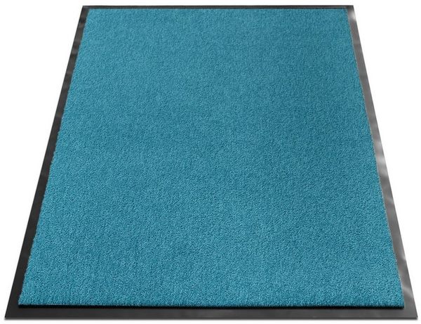 Floordirekt Fußmatte Monochrom, Rutschfeste Schmutzfangmatte Indoor, 30°C Maschinenwaschbar, Rechteckig, Höhe: 7 mm, Geeignet für Trockner & Fußbodenheizungen, UV-Beständig, Antistatisch