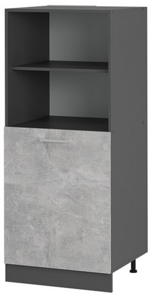 Herdumbauschrank R-Line Beton 60 cm Vicco