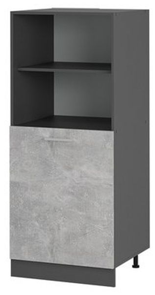 Herdumbauschrank R-Line Beton 60 cm Vicco Bild 4