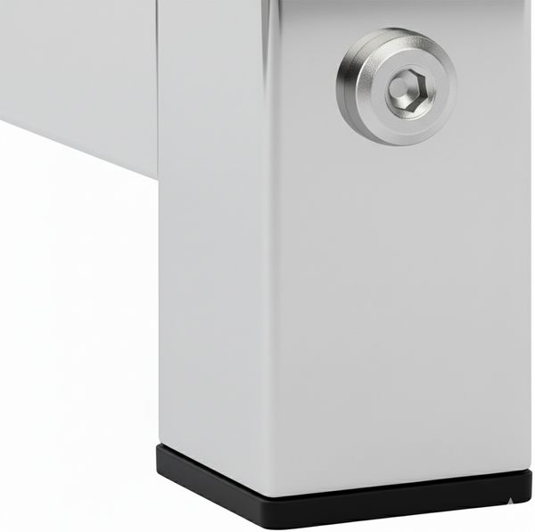 CLP Getränkekistenständer Stack aus Metall freistehend robust stabil,chrom 75x47x31 cm Bild 7