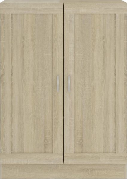 vidaXL Bücherschrank Sonoma-Eiche 82,5x30,5x115 cm Holzwerkstoff 802717 Bild 5