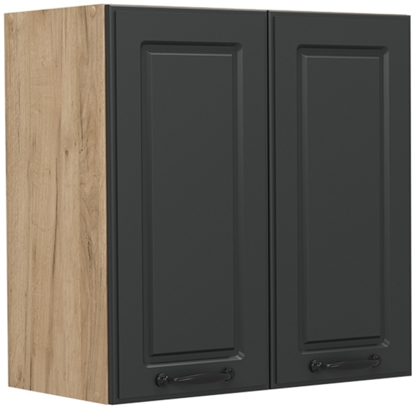 Hängeschrank R-Line Anthrazit Landhaus 60 cm Vicco