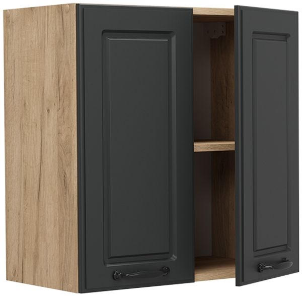 Hängeschrank R-Line Anthrazit Landhaus 60 cm Vicco Bild 4