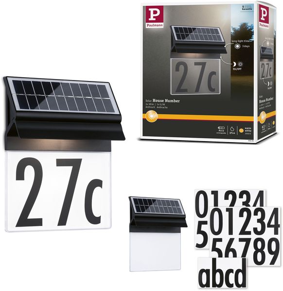 Paulmann 94694 Outd. Solar IP44 long oparation time. Bild 7