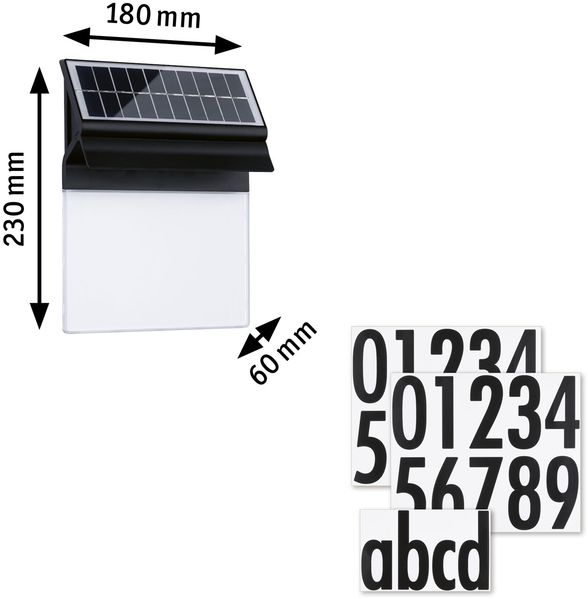 Paulmann 94694 Outd. Solar IP44 long oparation time. Bild 6
