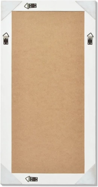 Wandspiegel im Barock-Stil, weiß, 100x50 cm Bild 7