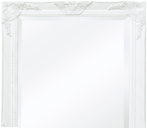 Wandspiegel im Barock-Stil, weiß, 100x50 cm Bild 6