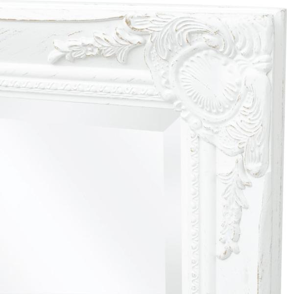 Wandspiegel im Barock-Stil, weiß, 100x50 cm Bild 5