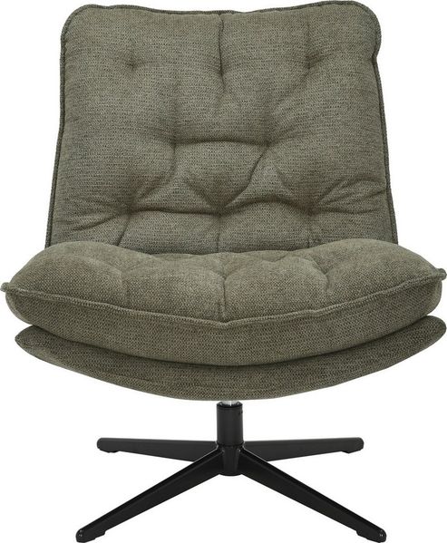OTTO home Sessel LENII, Loungesessel im soften Webstoff, 360° Grad drehbar