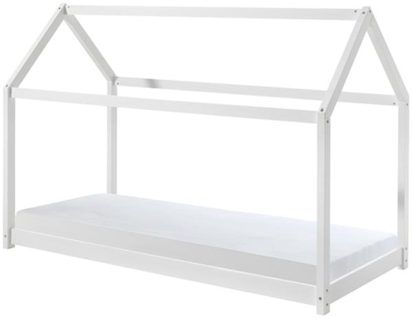 Vipack Hausbett Liegefläche 90 x 200 cm weiß