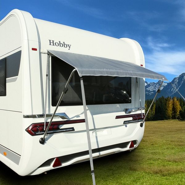 yourGEAR Sonnensegel your GEAR Padua - Fenstermarkise für Wohnwagen 140x70 cm, UV 80+