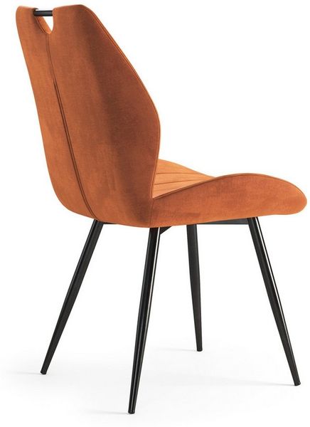 designimpex Esszimmerstuhl Design SO-1 Esszimmerstuhl Stuhl Stühle Samt Esszimmer Velour
