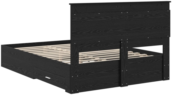 vidaXL Bettgestell mit Schubladen mit Kopfteil Holzwerkstoff 3410319 Bild 9