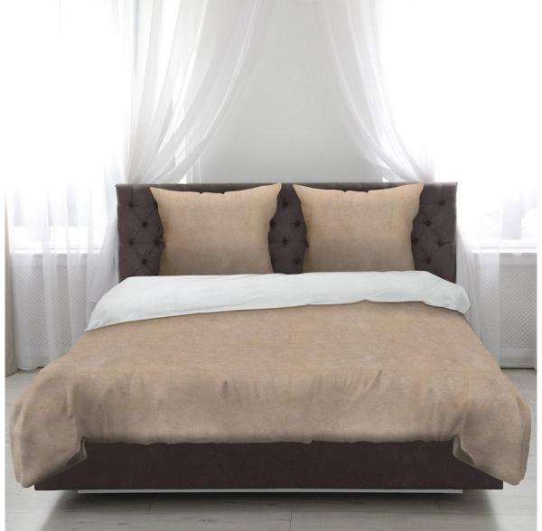 Bestlivings Wendebettwäsche Bettgarnitur 05322, Mikrofaser, 2 teilig, Cashmere Touch - Bettwäsche 2-tlg - 155x220 + 80x80 - kuschelig weich