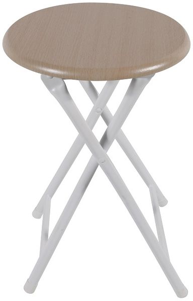 10er Set Küchenhocker Klapphocker Bistrohocker Rundhocker Bistrostuhl Buche