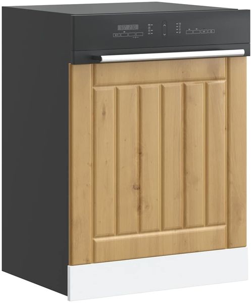 vidaXL Geschirrspülerblende Lucca Artisan-Eiche Holzwerkstoff 853906