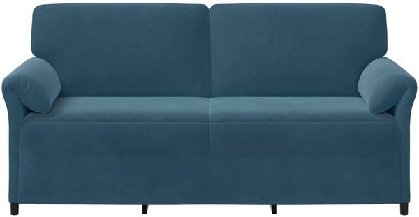 vidaXL 3-Sitzer-Sofa Blau 198 x 83 x 95 cm Samt 42033976 Bild 3