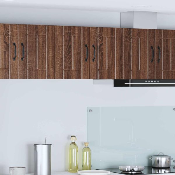 vidaXL Wandschrank LUCCA Brauneiche 30 x 31 x 40 cm Holzwerkstoff 884868