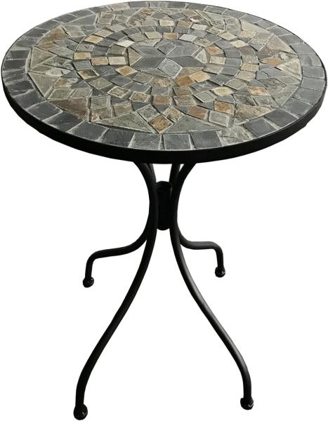 Mosaik Mosaiktisch Gartentisch Bistrotisch Tisch Ø 60 x H 70 cm