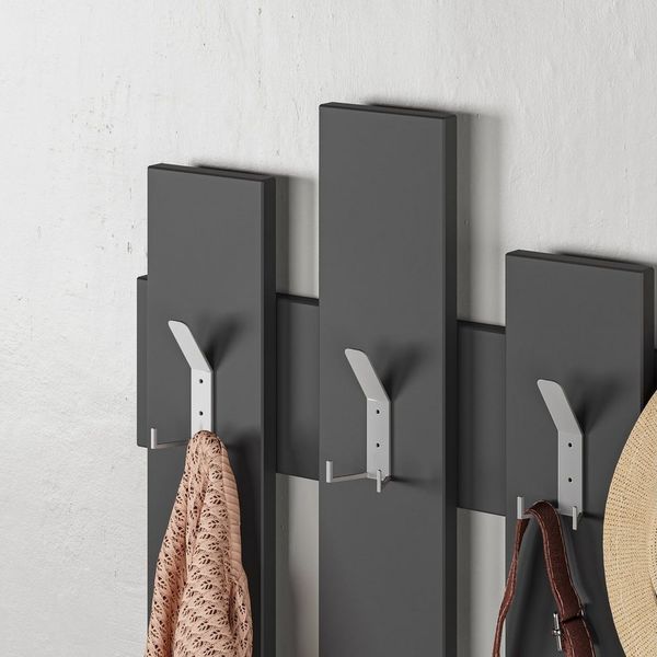 Decortie Wandgarderobe Wave, Aufhänger/ Hänger, 64 x 4 x 81 cm