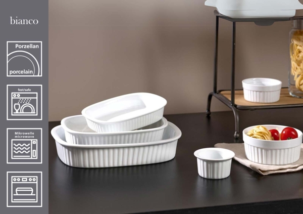 Ritzenhoff & Breker Bianco Auflaufform ø 15 cm 6er Set - DS Bild 2