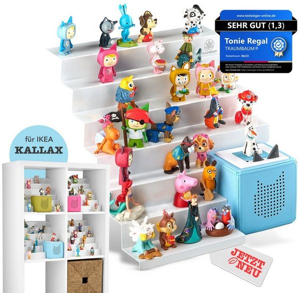 Traumbaum® Tonie Regal als Einsatz für Ikea Kallax | Tonie Box Aussparung [Rechts]