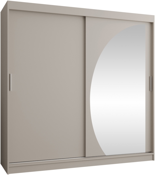 Kleiderschrank Waluri 200 cm (Farbe: Cashmere, ohne Schubladen)
