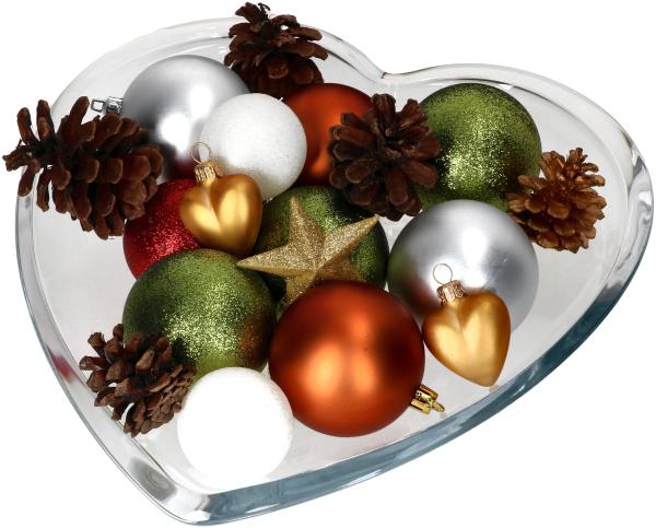 Ritzenhoff&Breker Cuore Gebäckteller Glas Herz 30,5cm Schale Platte Weihnachten Bild 4