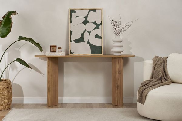 Elegant Oak Sideboard, 150 cm | 100% Melamine Coated Particle Board, 18 mm Thick | Stylish Storage Solution for Modern Living Rooms & Dining Areas