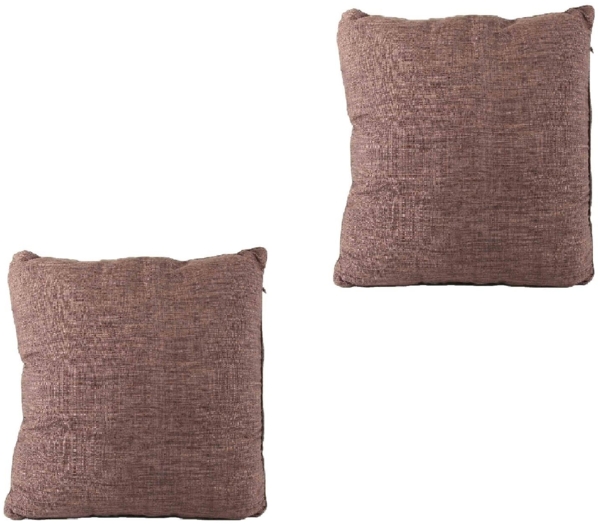 Kissenbezug (2 Stück) Hagby braun 40x40 cm