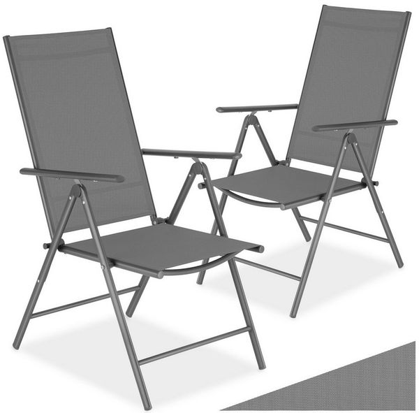 tectake Gartenstuhl Marcellino (2 St), klappbar
