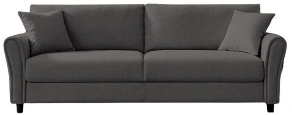 HTI-Living Sofa Sofa Valeria Grau Zweisitzer, Stück 1 Teile, Couch