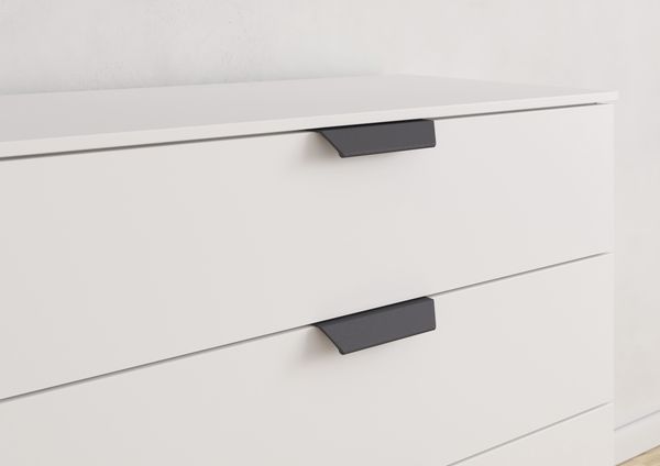 rauch Aditio Box, Kommode, 4 Schubladen, mit Softclose-Funktion, Farbe Weiß, BxHxT 80x81x42cm Bild 5