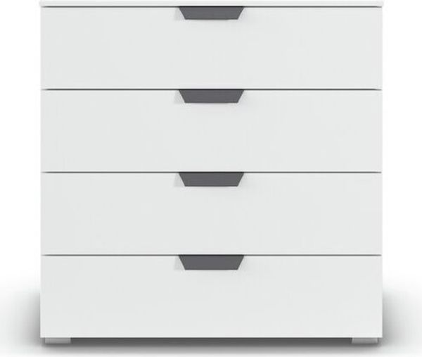 rauch Aditio Box, Kommode, 4 Schubladen, mit Softclose-Funktion, Farbe Weiß, BxHxT 80x81x42cm Bild 2