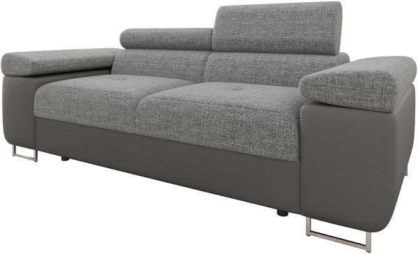 Sofa Torezio II mit Einstellbare Kopfstützen (Soft 029 + Lux 05)