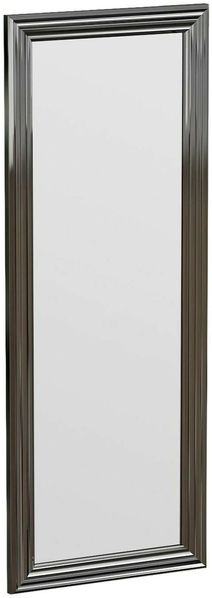 Dmora Spiegel Lina, Spiegel mit Rahmen, Wanddekorationsartikel, Spiegeldekoration, 40x3h105 cm, Silber
