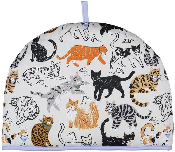 Ulster Weavers Teekanne Feline Friends, (Set, 1-St, 1x Teekannenwärmer), Muff Tea Cosy Teekannenhaube ca. 35x27cm